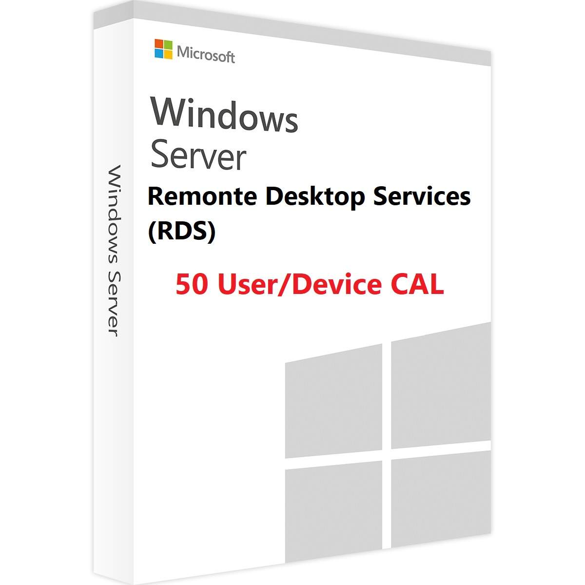 Microsoft Windows Server 2022/2019 Remote Desktop Services Device/User  Connections (50) CAL - Keys4soft